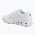Scarpe da uomo Nike Nike Reax 8 white/pure platinum/metallic silver 3