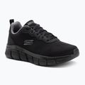 Uomo Skechers Bobs Sport B Flex Icy Edge scarpe nere