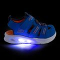 SKECHERS S-Lights Sola Glow sandali per bambini blu/lime 9