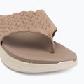 Ciabatte da donna SKECHERS Ultra Flex 3.0 Rhythm Waves brown 7