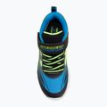 SKECHERS Flex-Glow Ultra nero/blu/lime scarpe per bambini 5