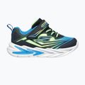 SKECHERS Flex-Glow Ultra nero/blu/lime scarpe per bambini 2
