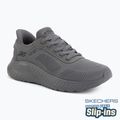 Scarpe da uomo SKECHERS Bobs Squad Chaos Solid Step gray