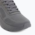 Scarpe da uomo SKECHERS Bobs Squad Chaos Solid Step gray 7