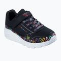 Scarpe bambini SKECHERS Uno Lite Heart Craze nero/multicolore 8