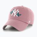 47 Marca MLB New York Yankees Icona Alt cap CLEAN UP malva