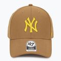 47 Brand MLB New York Yankees MVP Cappello da baseball in cammello 2