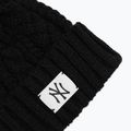 Berretto invernale donna New Era Cable Wide New York Yankees nero 3