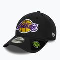 Cappello da baseball New Era Recycled 9Forty Lakers nero/colore ufficiale della squadra del tè 2
