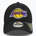 Cappello da baseball New Era Recycled 9Forty Lakers nero/colore ufficiale della squadra del tè 3