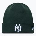 Berretto invernale New Era League Essential New York Yankees verde scuro/bianco