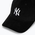 Cappello da baseball New Era Cord 9Forty Mcrown New York Yankees nero 3