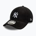 Cappello da baseball New Era Cord 9Forty Mcrown New York Yankees nero 3