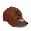 Berretto invernale New Era League Essential 9Forty New York Yankees dark auburn