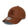 Berretto invernale New Era League Essential 9Forty New York Yankees dark auburn 2