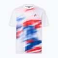 Maglietta da tennis da uomo HEAD Blur royal/print