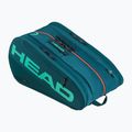 Borsa da padel HEAD Tour Padel Bag L 40 l green/orange 2