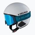 Maschera da sci HEAD Neves Pro 5k Race blue/petrol/blue/chrome/orange 2