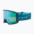 Maschera da sci HEAD Contex green/petrol