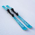 Sci alpini + attacchi HEAD WC Rebels e-SL Pro RP WCR 14 + Protector+ FF 14 GW blue/white 3