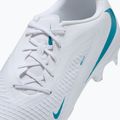 Scarpe da calcio uomo Nike Phantom 6 Low Academy FG/MG white/white/dusty cactus 6
