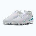 Scarpe da calcio uomo Nike Phantom 6 High Academy FG/MG white/white/dusty cactus 3