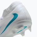 Scarpe da calcio uomo Nike Phantom 6 High Academy FG/MG white/white/dusty cactus 8