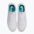 Scarpe da calcio uomo Nike Phantom 6 Low Pro FG white/white/dusty cactus 4