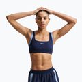Reggiseno sportivo Nike One Light Support midnight navy/aluminium/white 4