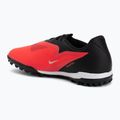 Scarpe da calcio uomo Nike Phantom 6 Low Academy bright crimson/black/blur 3