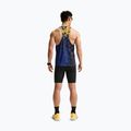 Maglietta da corsa da uomo Nike AeroSwift Dri-Fit ADV Singlet citron pulse/lapis/bright crimson 3