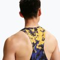 Maglietta da corsa da uomo Nike AeroSwift Dri-Fit ADV Singlet citron pulse/lapis/bright crimson 5