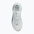 Scarpe da corsa uomo Nike Downshifter 14 off white/light current blue/black 4