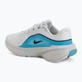 Scarpe da corsa uomo Nike Downshifter 14 off white/light current blue/black 3