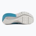 Scarpe da corsa uomo Nike Downshifter 14 off white/light current blue/black 4