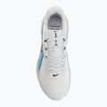 Scarpe da corsa uomo Nike Downshifter 14 off white/light current blue/black 5