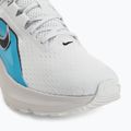 Scarpe da corsa uomo Nike Downshifter 14 off white/light current blue/black 7