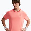 T-shirt da uomo Nike Court Dri-Fit Advantage atomic pink/picante red/picante red 4