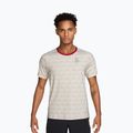 T-shirt da uomo Nike Court Advantage light bone/tough red/black