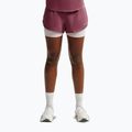 Pantaloncini da corsa da donna Nike Flow pink smoke
