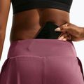 Pantaloncini da corsa da donna Nike Flow pink smoke 7