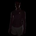 Felpa da corsa donna Nike Tempo Dri-Fit 1/4 Zip pink rise 7