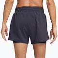 Pantaloncini da donna Nike One Dri-Fit High-Waisted 3" 2In1 gridiron/white 2