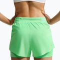 Pantaloncini da corsa da donna Nike Swift Mid-Rise 2in1 illusion green 6