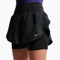 Pantaloncini da corsa da donna Nike Tempo Flow black/black 4