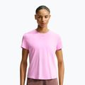 Maglia da allenamento donna Nike One Classic pink rise/white