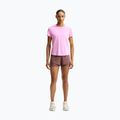 Maglia da allenamento donna Nike One Classic pink rise/white 2