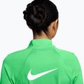 Longsleeve da running donna Nike Tempo Swoosh Run Dri-Fit 1/4-Zip illusion green/white 3