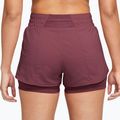 Pantaloncini da allenamento da donna Nike One pink smoke/white 2