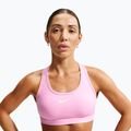 Reggiseno sportivo Nike Swoosh pink rise/white
